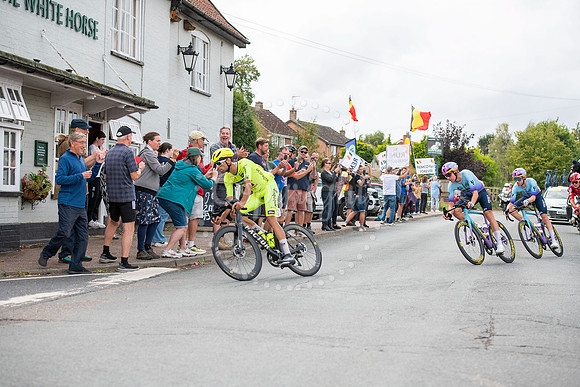 BFP BFP Tour passing by in Thurston.Tour of Britain Stage 2 - s