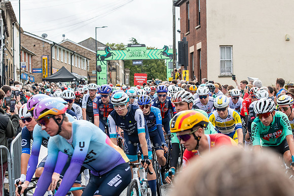 BFP Ipswich Street, StowmarketTour of Britain Stage 2 - startin