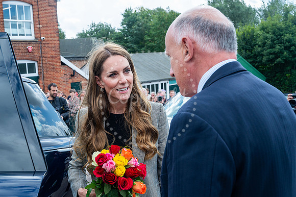 SFP Princess of Wales visits Sudbury Silk Mill Stephen Walters,