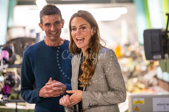 SFP SFP Princess of Wales visits Sudbury Silk Mill Stephen Walte