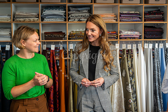 SFP SFP Princess of Wales visits Sudbury Silk Mill Stephen Walte