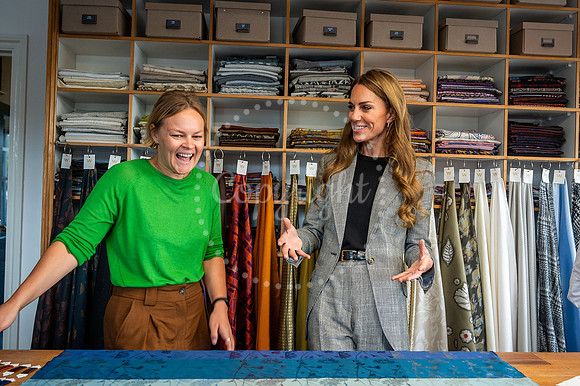 SFP SFP Princess of Wales visits Sudbury Silk Mill Stephen Walte
