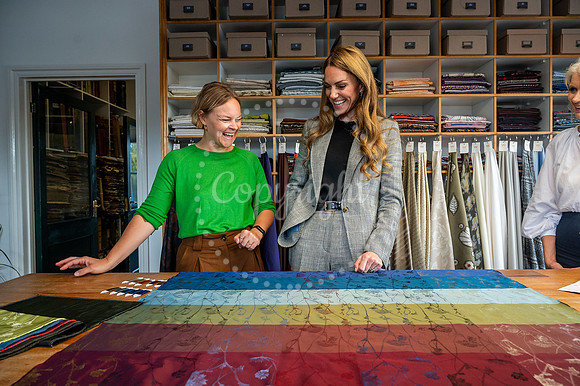 SFP SFP Princess of Wales visits Sudbury Silk Mill Stephen Walte
