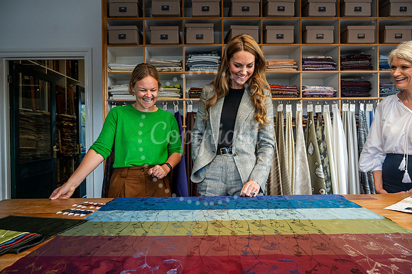 SFP SFP Princess of Wales visits Sudbury Silk Mill Stephen Walte