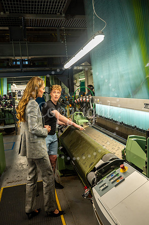 SFP SFP Princess of Wales visits Sudbury Silk Mill Stephen Walte
