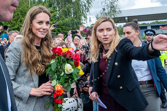 SFP SFP Princess of Wales visits Sudbury Silk Mill Stephen Walte