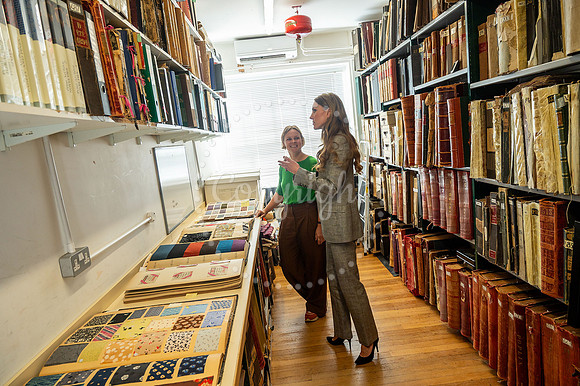 SFP SFP Princess of Wales visits Sudbury Silk Mill Stephen Walte