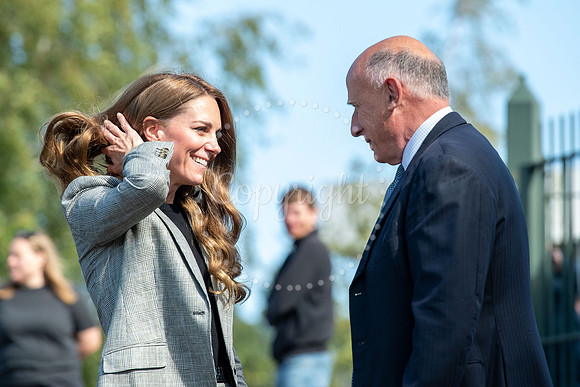SFP SFP Princess of Wales visits Sudbury Silk Mill Stephen Walte