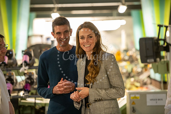 SFP SFP Princess of Wales visits Sudbury Silk Mill Stephen Walte