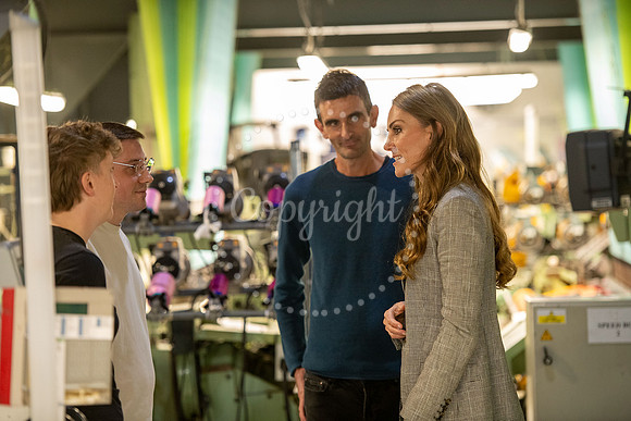 SFP SFP Princess of Wales visits Sudbury Silk Mill Stephen Walte