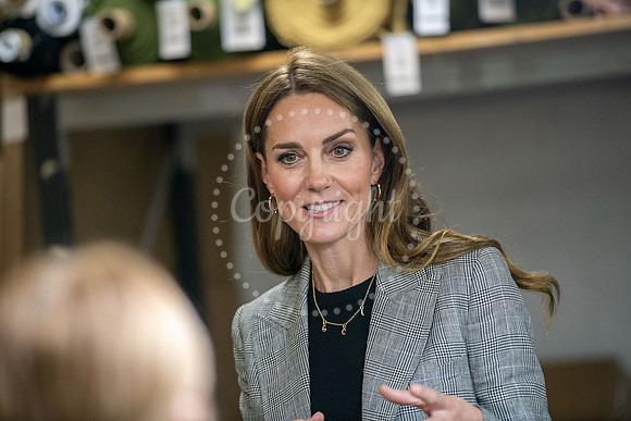 SFP SFP Princess of Wales visits Sudbury Silk Mill Stephen Walte
