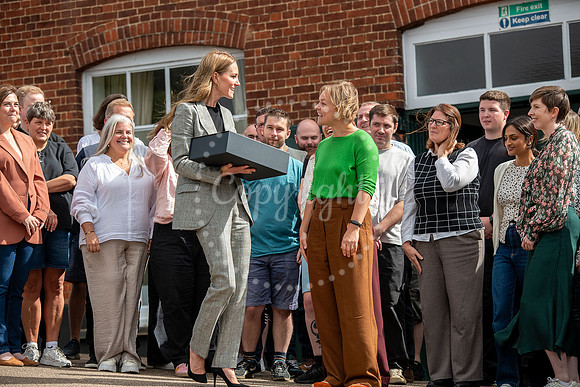SFP SFP Princess of Wales visits Sudbury Silk Mill Stephen Walte