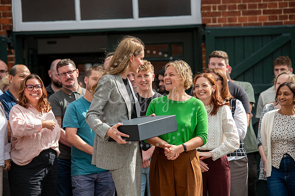 SFP SFP Princess of Wales visits Sudbury Silk Mill Stephen Walte
