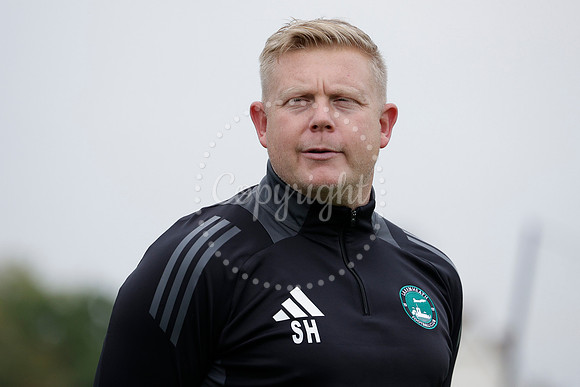 Lakenheath FC manager Steve Holder
