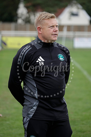 Lakenheath FC manager Steve Holder