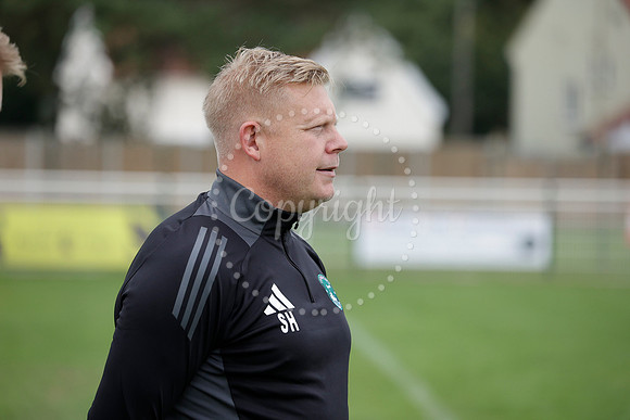 Lakenheath FC manager Steve Holder