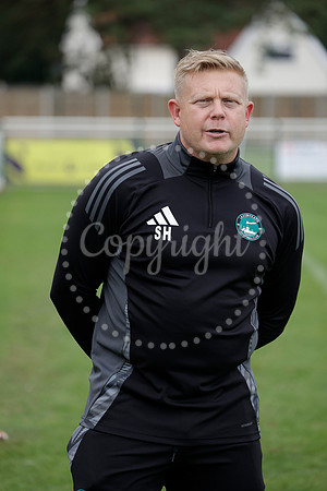 Lakenheath FC manager Steve Holder