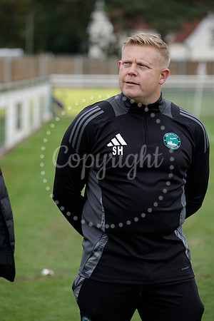Lakenheath FC manager Steve Holder