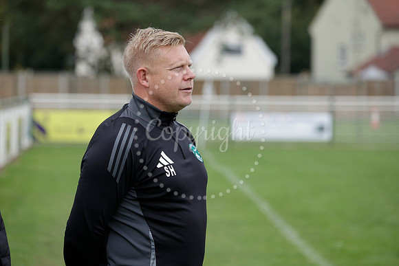 Lakenheath FC manager Steve Holder