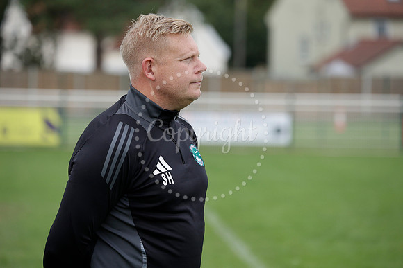 Lakenheath FC manager Steve Holder