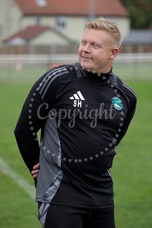 Lakenheath FC manager Steve Holder