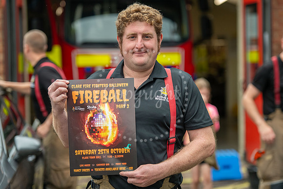 HE Clare Fire Station, Station Road, Charity car wash for the Fi
