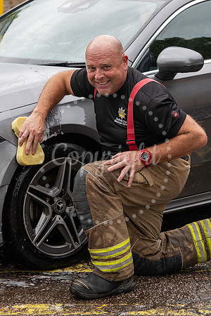 HE Clare Fire Station, Station Road, Charity car wash for the Fi