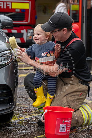 HE Clare Fire Station, Station Road, Charity car wash for the Fi