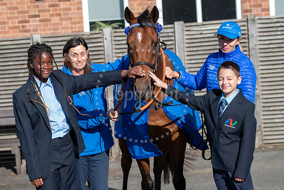 Newmarket Academy Godolphin Beacon Project Racing to School. New