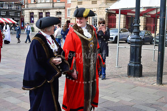 Battle of Britain Parade and Service at Newark Memorial