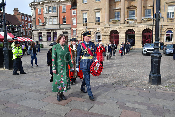Battle of Britain Parade and Service at Newark Memorial