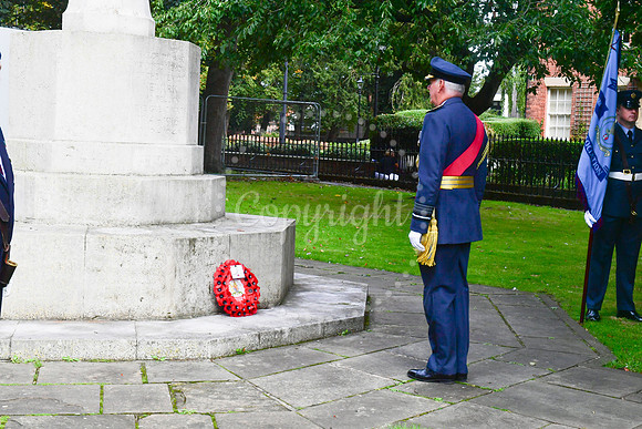 Battle of Britain Parade and Service at Newark Memorial