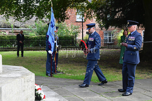 Battle of Britain Parade and Service at Newark Memorial