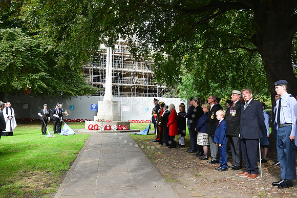 Battle of Britain Parade and Service at Newark Memorial