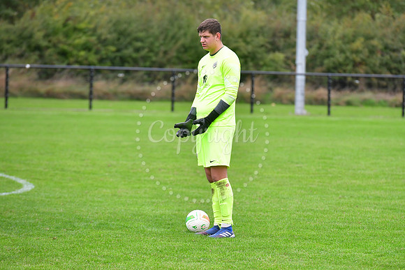 Southwell FC v FCV Grace Dieu football action