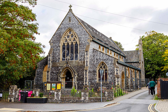 St John’s Church in Harleston which was damaged by fire
