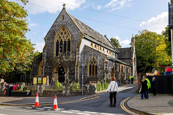St John’s Church in Harleston which was damaged by fire