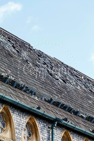 St John’s Church in Harleston which was damaged by fire