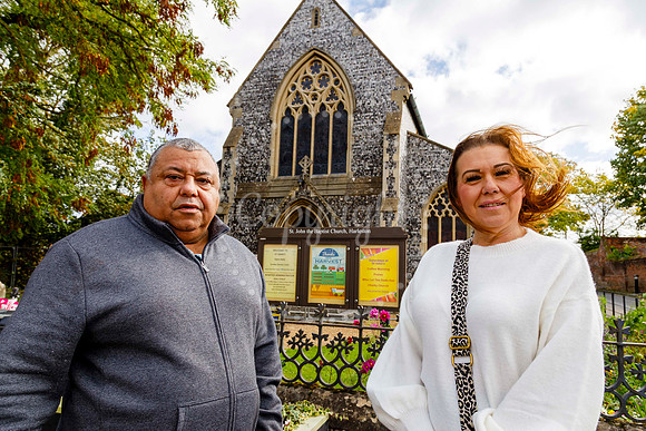 St John’s Church in Harleston which was damaged by fire