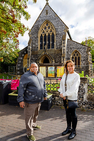 St John’s Church in Harleston which was damaged by fire