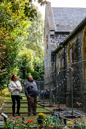 St John’s Church in Harleston which was damaged by fire