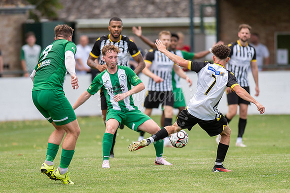 Soham Town Rangers FC, Julius Martin Lane. Opening match of new