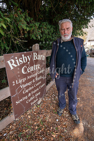 BFP Risby Barn Antique Centre, South Street, Risby. Roadwork woe