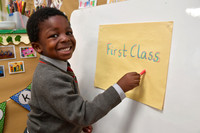 FIRST CLASS