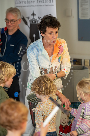 BFP Bury St Edmunds Library Poppy & Sam with Liz Fost (Bury Lit