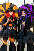 Halloween event for families - Families celebrating Halloween at