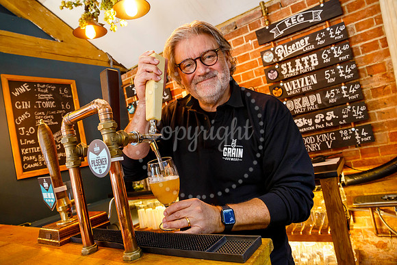 Grain Brewery in Alburgh held it Hop Harvest Party at the Taproo