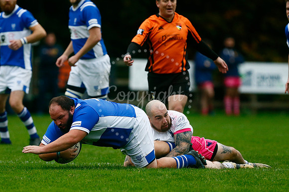 Rugby action from Diss v Thorney