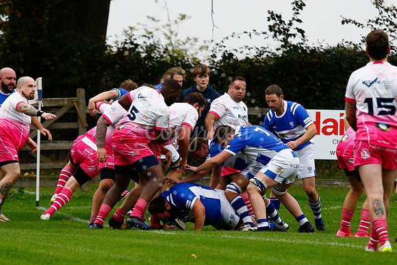 Rugby action from Diss v Thorney