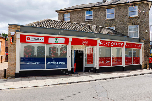 Diss Post Office which has moved to 35e Mere Street